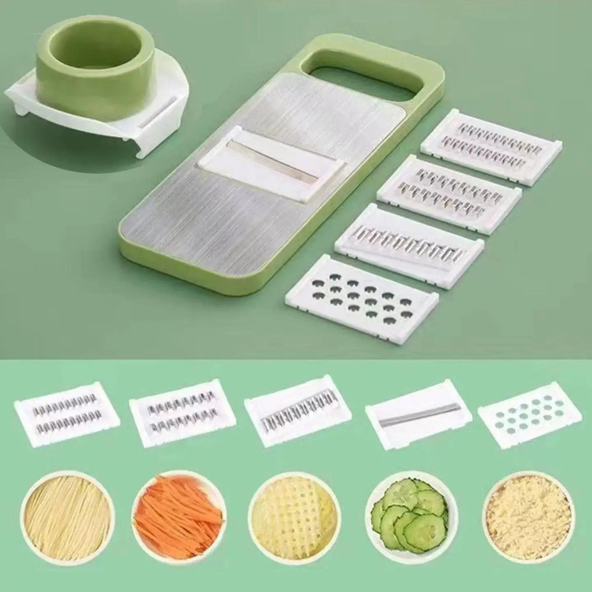 Stainless Steel Multifunctional Vegetable Cutter Grater For Vegetables Slicers Shredders Peeler Carrot Fruit Vegetable Cutting Kitchen Tool..