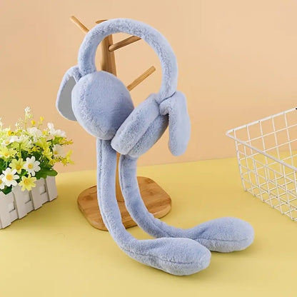 Cute Fluffy Warm Ear Warmers for Women & Girls
