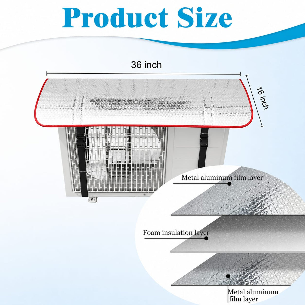 AC Outdoor Unit Protective Cover