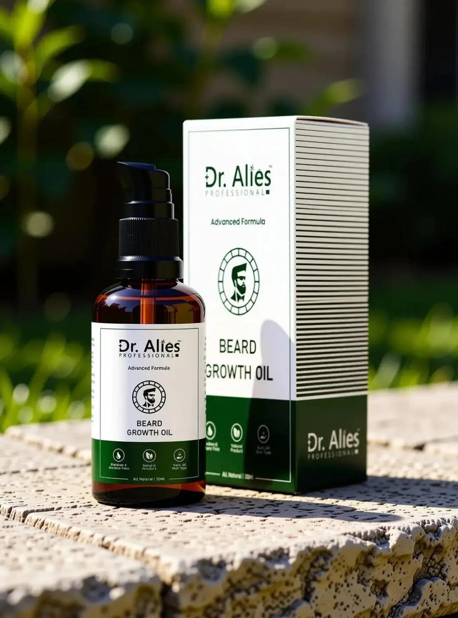 Dr. Aliés Professional Beard Growth Oil – Advanced Formula | 30ml
