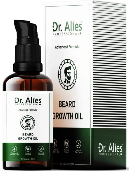 Dr. Aliés Professional Beard Growth Oil – Advanced Formula | 30ml