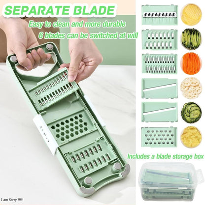 Stainless Steel Multifunctional Vegetable Cutter Grater For Vegetables Slicers Shredders Peeler Carrot Fruit Vegetable Cutting Kitchen Tool..
