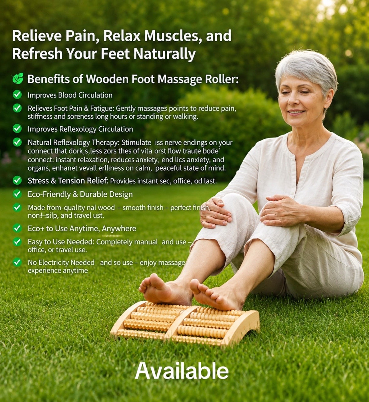 Anti-Fatigue & Reflexology Stress Relief Tool for Feet